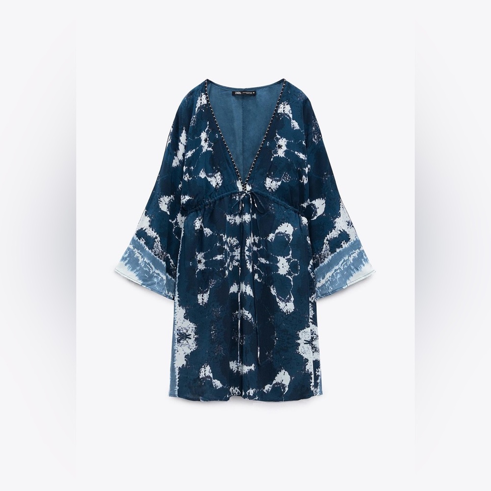 Zara Tie Dye Mini Dress